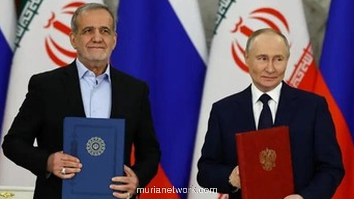 Intelijen AS: Rusia Diduga Bocorkan Informasi Rahasia ke Iran untuk Targetkan Aset Militer AS