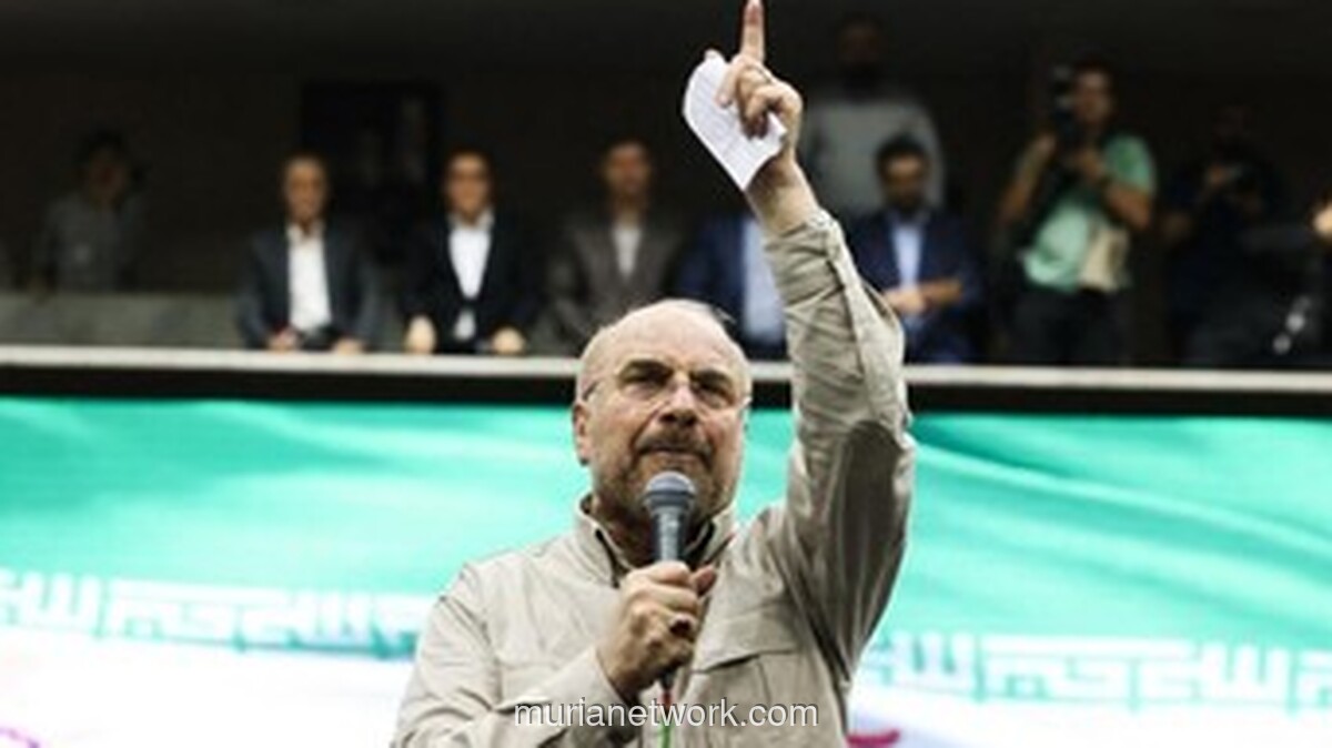 AS Pertimbangkan Ketua Parlemen Iran Ghalibaf Sebagai Mitra Potensial