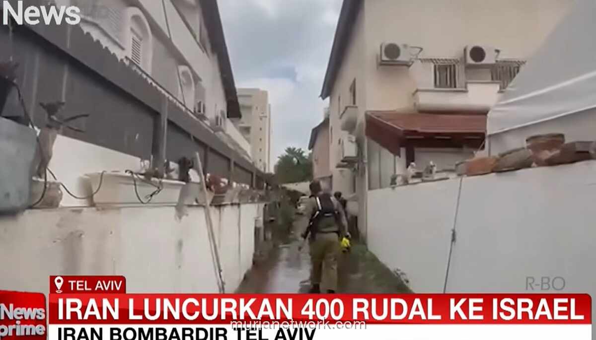 Iran Luncurkan Ratusan Rudal ke Tel Aviv dan Pangkasan AS-Inggris di Diego Garcia