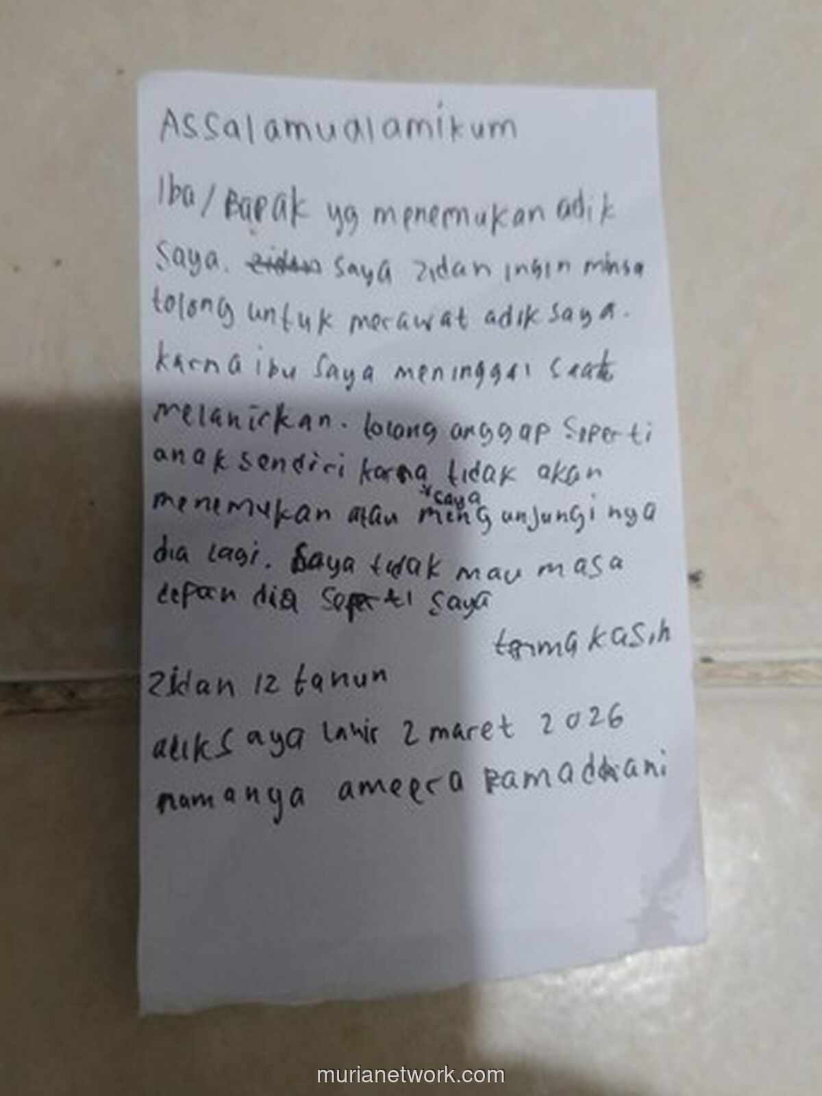 Bayi Baru Lahir Ditemukan di Gerobak Nasi Uduk Pejaten, Diduga Ditinggalkan Zidan