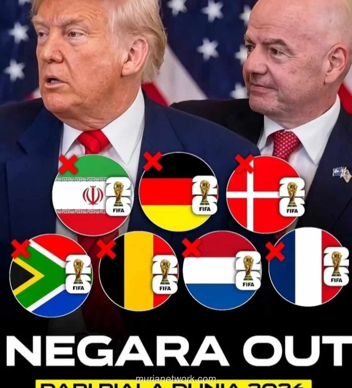 Rumor Pengunduran Diri Tim-Tim Besar Hantui Piala Dunia 2026, Belum Ada Konfirmasi Resmi