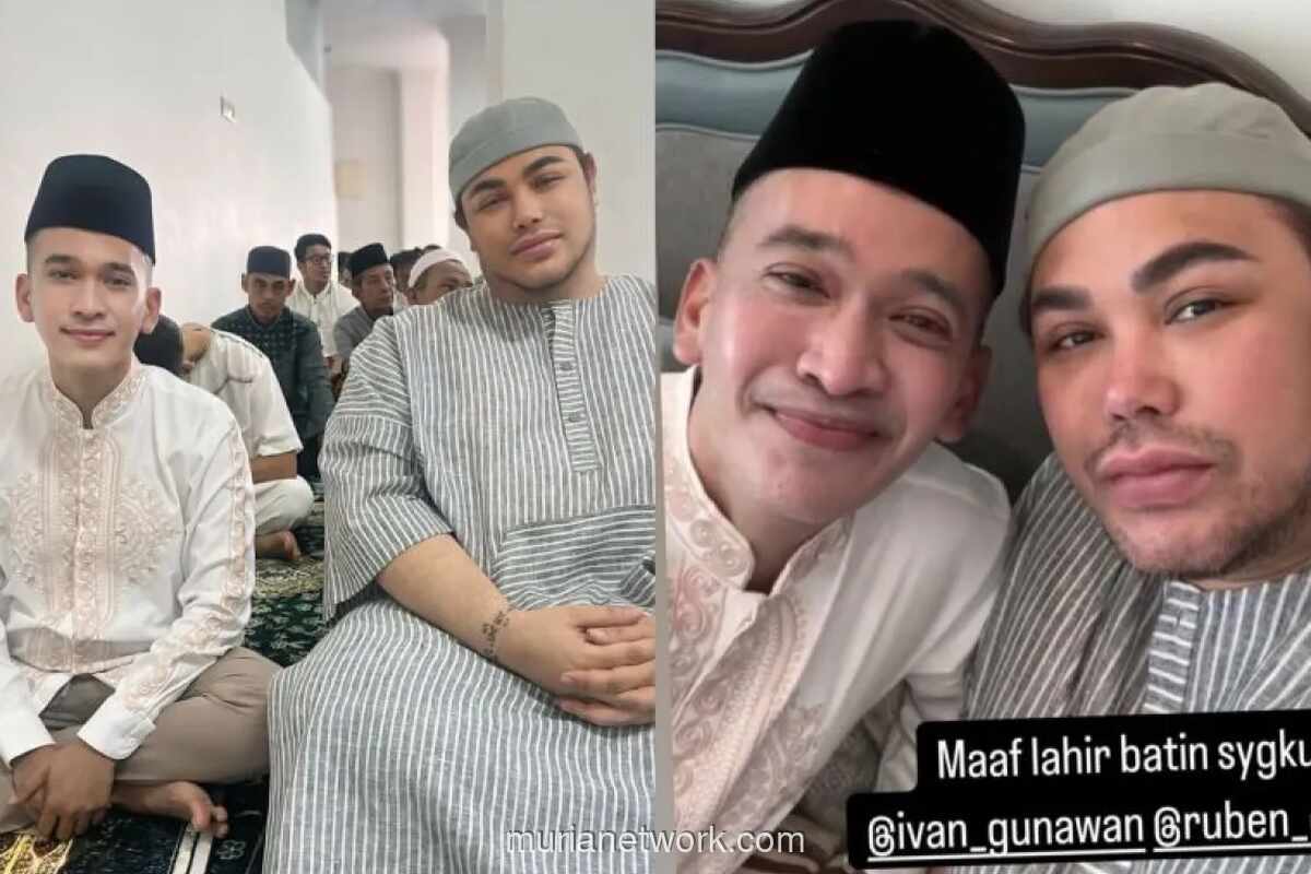 Ivan Gunawan Salat Id di Masjid yang Dibangunnya di Depok