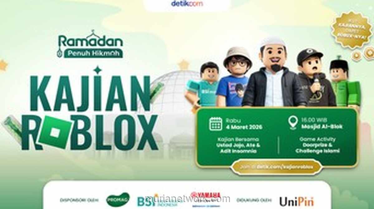 Kajian Roblox Bahas FOMO Dunia vs Akhirat di Masjid Al-Blok, 4 Maret 2026