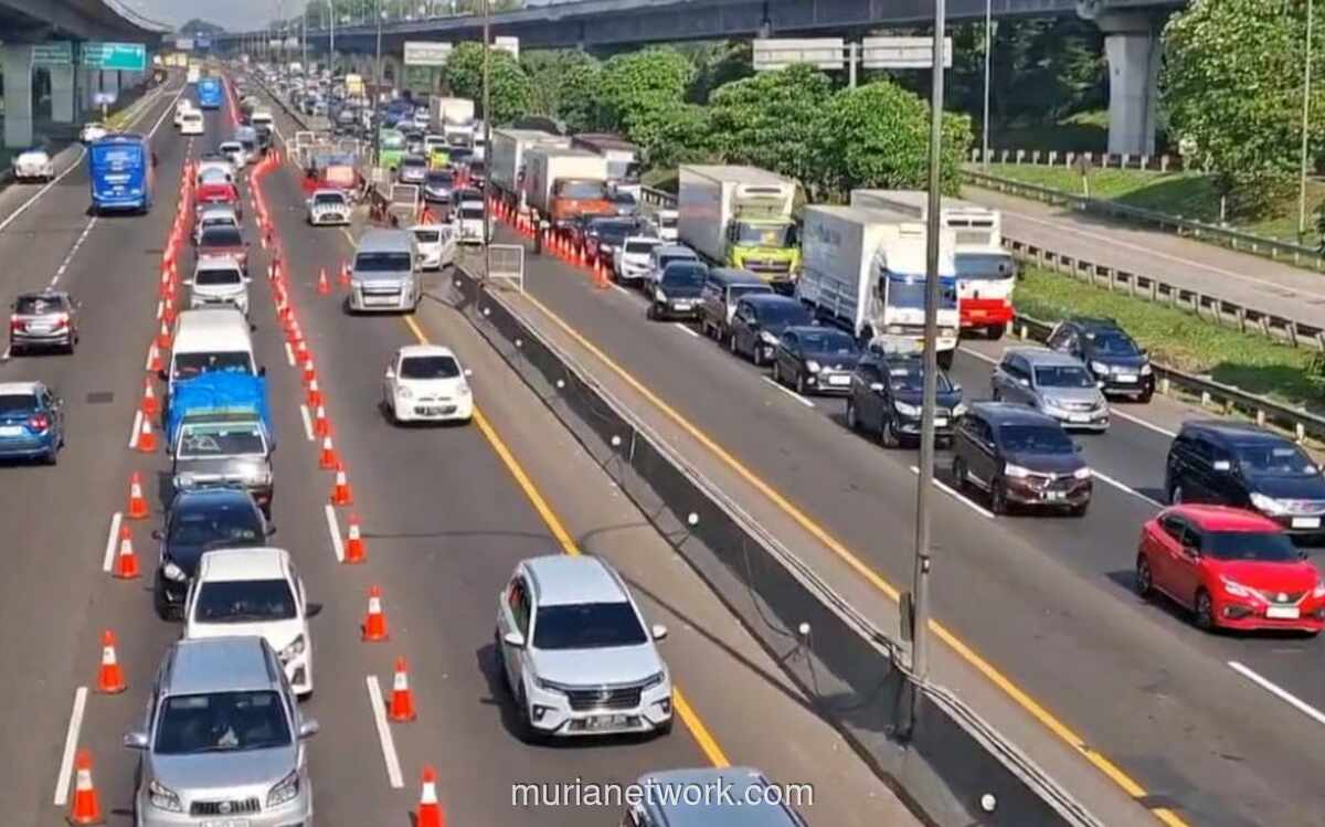 JTT Terapkan Contra Flow di Tol Jakarta-Cikampek untuk Antisipasi Arus Balik