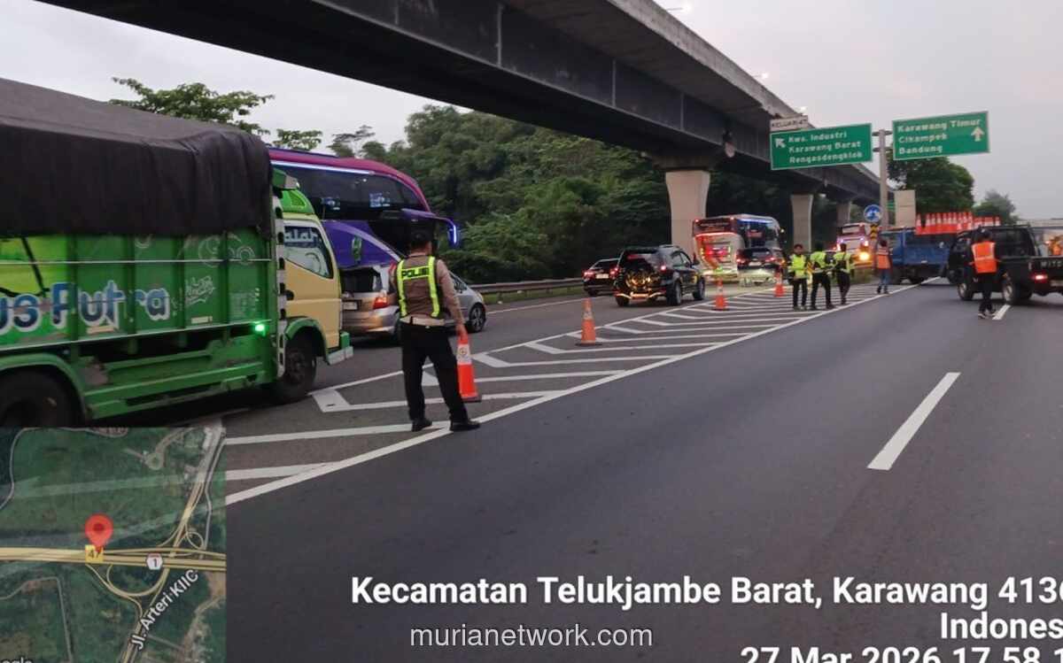 JTT Perpanjang Contraflow Jadi Dua Lajur Antisipasi Arus Balik Mudik Lebaran