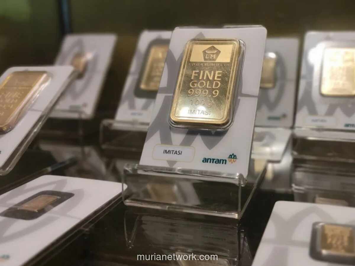 Harga Emas Antam Naik Rp 8.000 per Gram Menjelang Lebaran