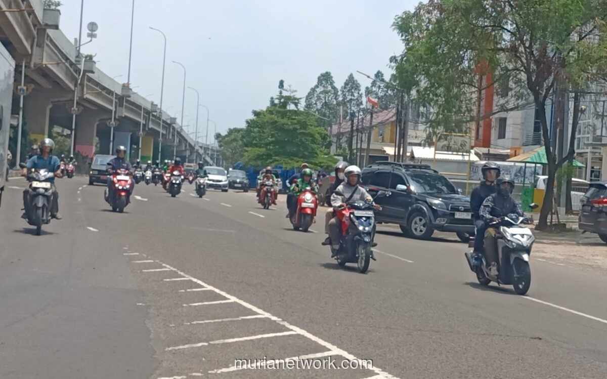 Jalur Kalimalang Sepi di Siang Bolong, Arus Mudik Motor Belum Meningkat