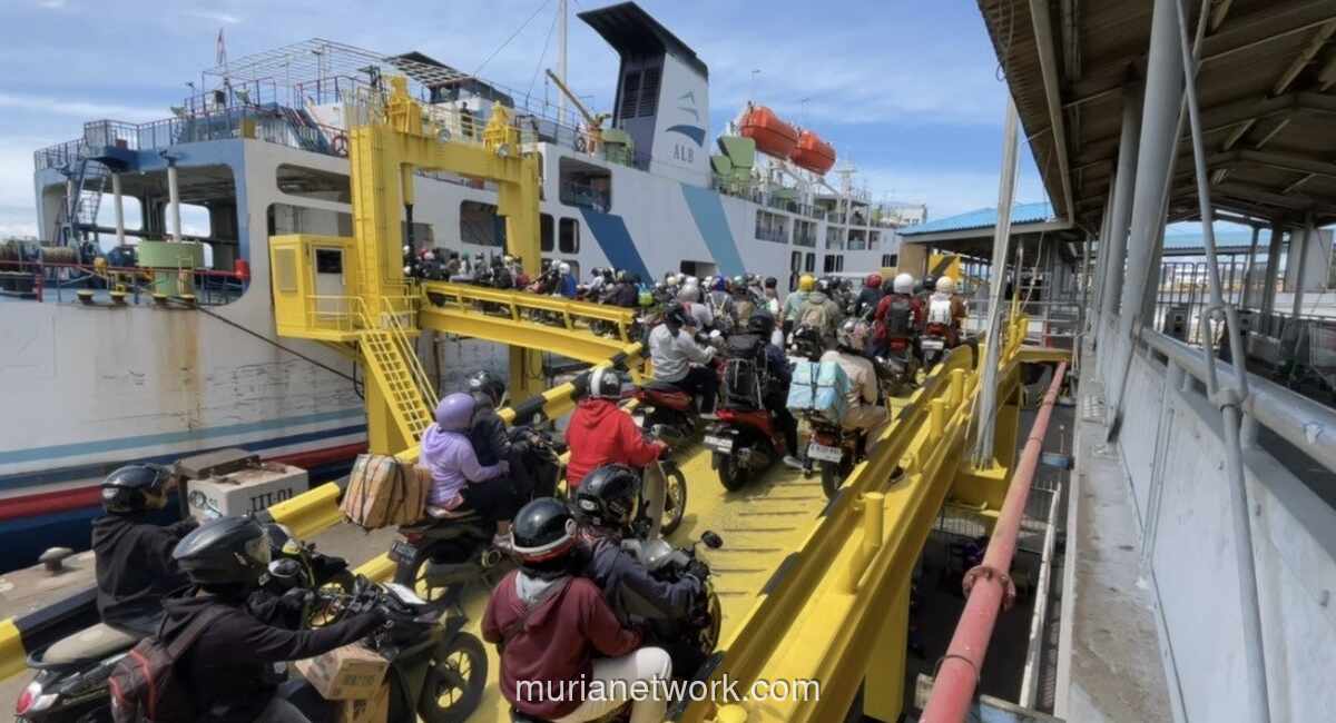 ASDP Tambah Lajur Antrean Motor di Bakauheni untuk Arus Balik Lebaran