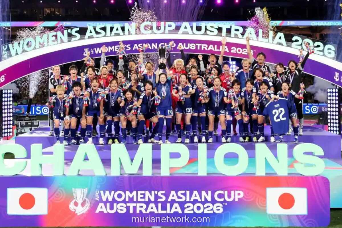 Jepang Juara Piala Asia Putri 2022 Usai Kalahkan Australia 1-0 di Final