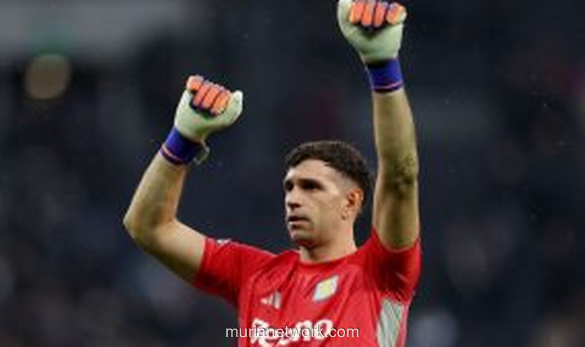 Juventus Incar Emiliano Martinez, Kiper Aston Villa, untuk Perkuat Mistar Gawang