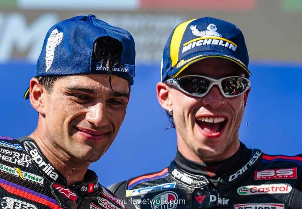 CEO Aprilia Akui Tantangan Atur Dua Pembalap Top Usai Finis 1-2 di Brasil