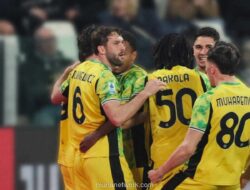 Juventus Gagal Maksimalkan Peluang, Imbangi Sassuolo 1-1 di Turin