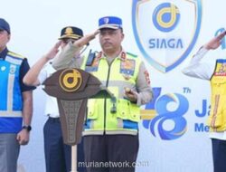 Korlantas dan Jasa Marga Gelar Apel Siaga Operasi Ketupat 2026