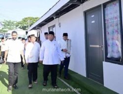 Presiden Prabowo Tinjau Huntara di Aceh Tamiang, Apresiasi Kecepatan Pemulihan Pascabencana
