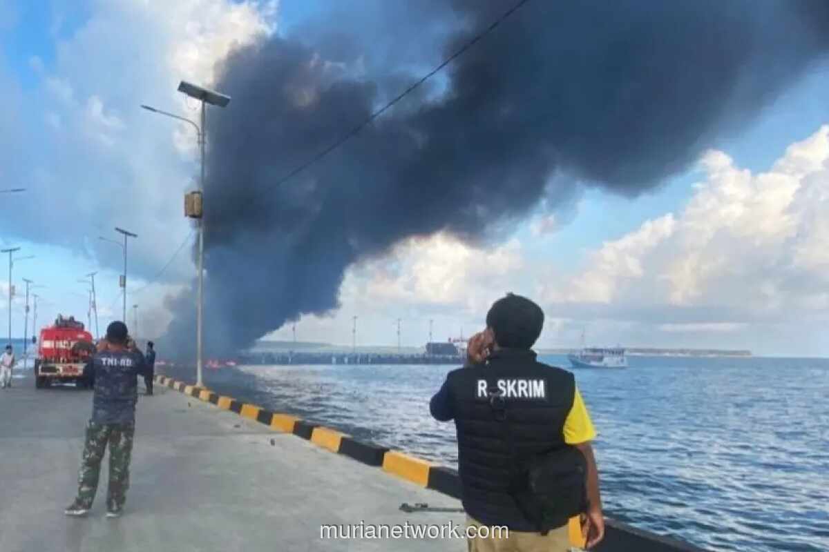 Ledakan Tabung Gas di Kapal Tewaskan Dua Awak di Pelabuhan Selayar
