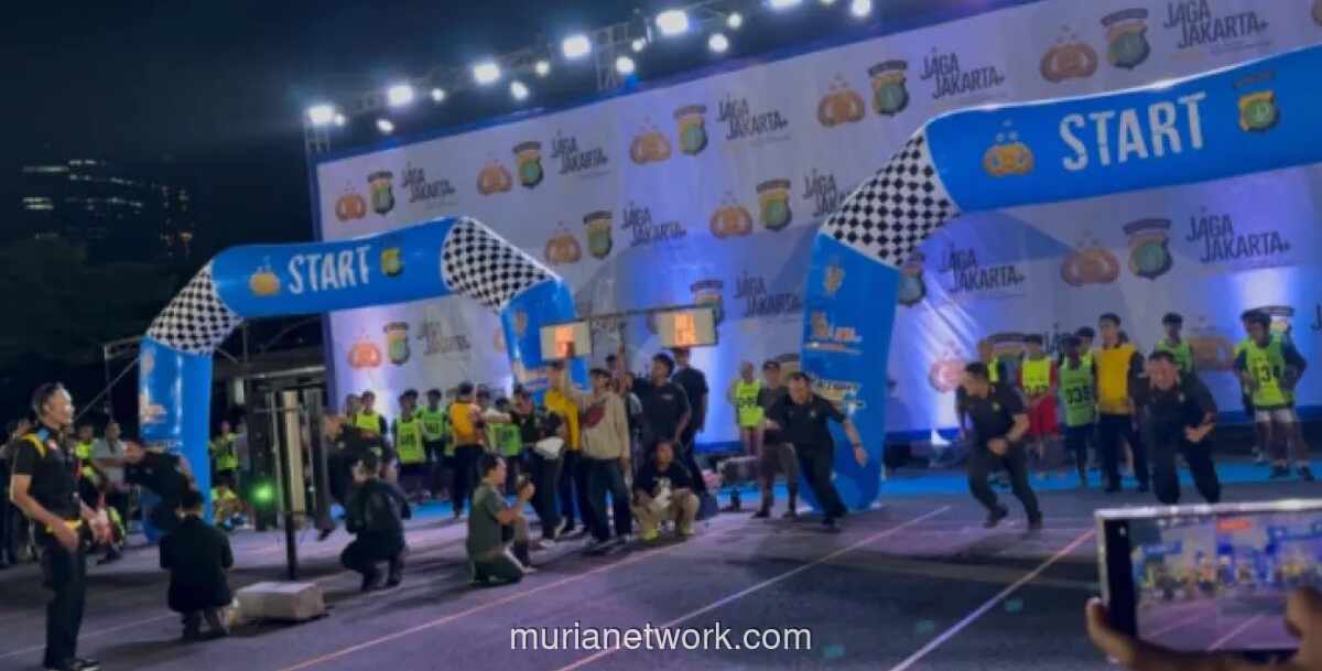 Polda Metro Jaya Gelar Night Run untuk Dekatkan Diri dengan Masyarakat