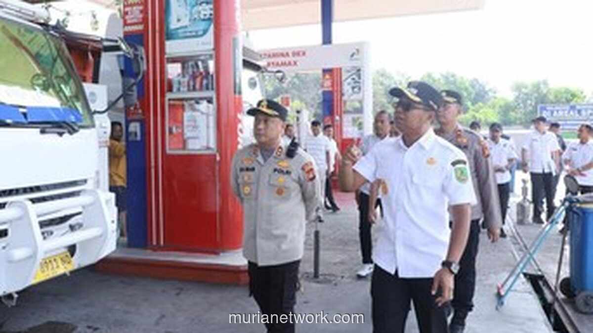 Kapolres dan Wabup Rohil Pastikan Stok BBM dan Elpiji 3 Kg Aman Jelang Lebaran 2026
