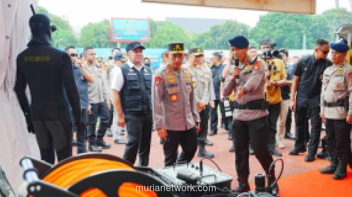 Kapolri Tinjau Kesiapan Mudik Lebaran, Waspadai Cuaca Ekstrem