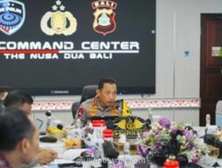 Kapolri Pantau Destinasi Wisata dan Siapkan Arus Balik Lebaran 2026 dari Command Center Bali