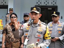 Kapolri Pantau Langsung Kesiapan Arus Balik Liburan dari Command Center Bali