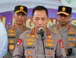 Kapolri Pimpin Aksi Tanam Jagung Nasional, Targetkan Produksi Hampir 2 Juta Ton