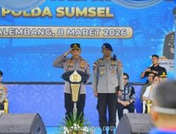 Ribuan Ojol dan Buruh Kamtibmas Deklarasi Dukung Polri di Palembang