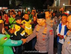 Kapolri Sambangi Kedai Ojol di Palembang, Dengarkan Keluhan Langsung dari Driver