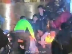 Kapolsek Kaliwungu Dikeroyok Massa Saat Bubarkan Tawuran di Waktu Sahur