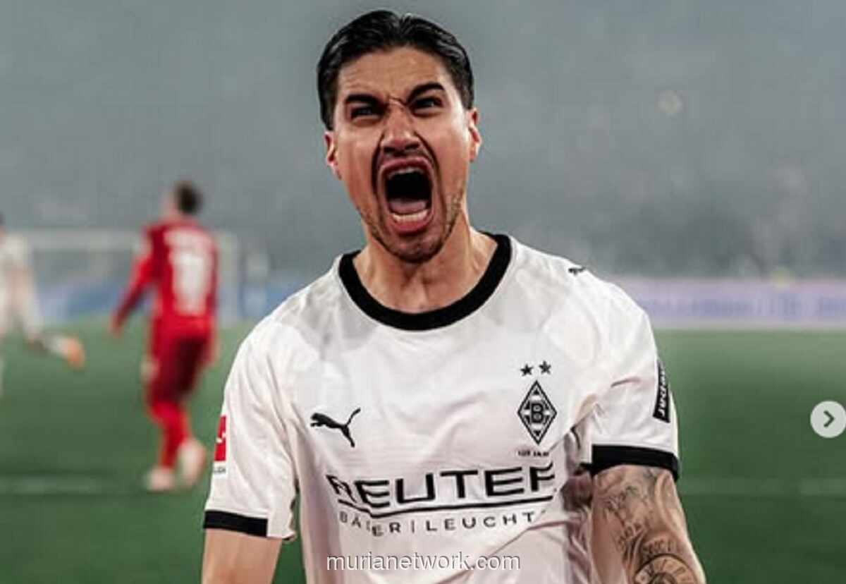 Kevin Diks Cetak Gol Penalti Akhir, Bawa Gladbach Hentikan Tren Buruk