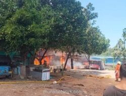 Kebakaran Pabrik Kerupuk di Bintaro Hanguskan 10 Rumah Kontrakan