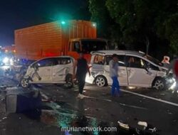 Tabrakan Beruntun 10 Kendaraan di Tol Cipularang Tewaskan Dua Orang