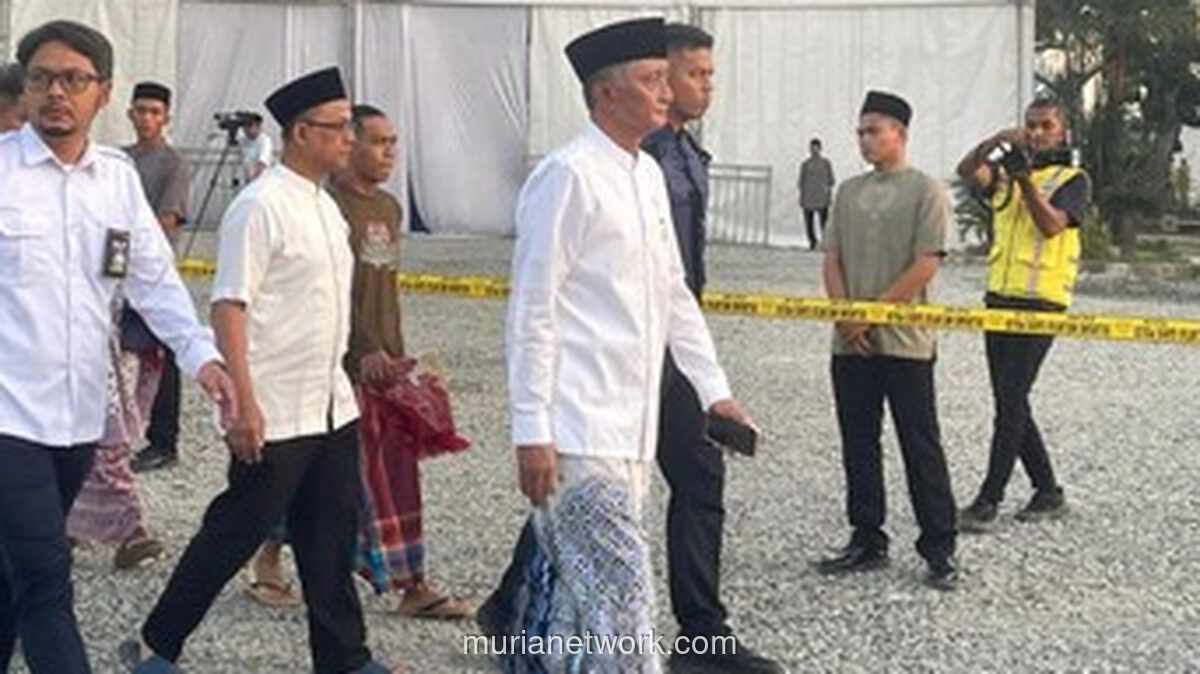 Presiden Prabowo dan Menteri PU Tinjau Huntara Korban Banjir Usai Salat Id di Aceh Tamiang