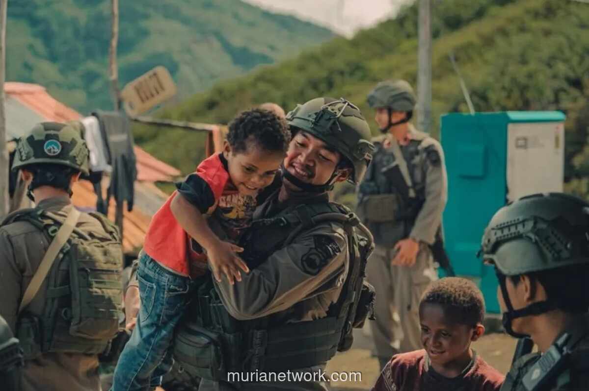 Satgas Damai Cartenz Korbankan Mudik Lebaran untuk Jaga Stabilitas di Kiwirok