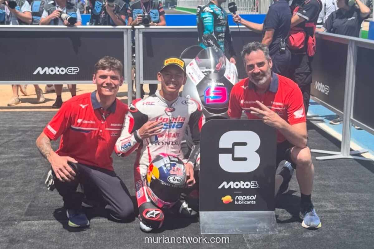 Veda Ega Pratama Torehkan Sejarah, Podium Perdana Indonesia di MotoGP