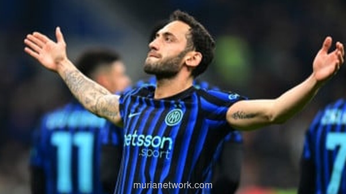 Inter Milan Kokoh di Puncak Klasemen, Jarak 10 Poin dari AC Milan