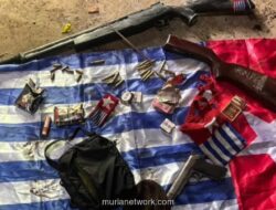 Patroli TNI Temukan Senjata dan Amunisi KKB Usai Kontak Tembak di Nabire