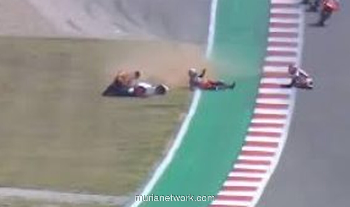 Veda Ega Pratama Jatuh, Posisi Klasemen Moto3 Anjlok Usai GP Amerika