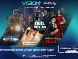 VISION+ Hadirkan Ratusan Microdrama dengan Konflik Padat dan Durasi Singkat