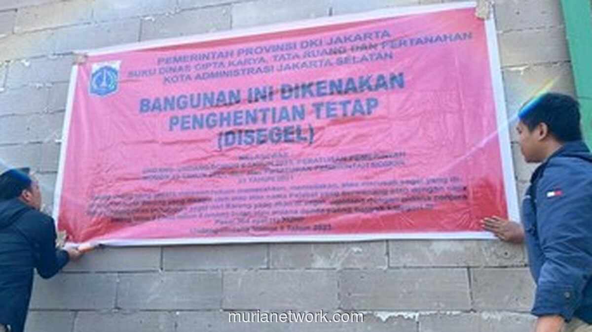 Pemkot Jaksel Segel Lapangan Padel di Jagakarsa karena Tak Berizin