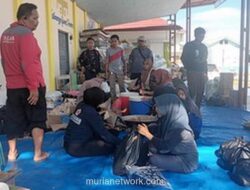 Tagana Sumbawa Dirikan Dapur Umum Usai Kebakaran Landa 31 Rumah