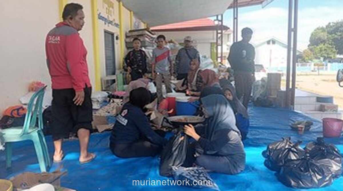 Tagana Sumbawa Dirikan Dapur Umum Usai Kebakaran Landa 31 Rumah