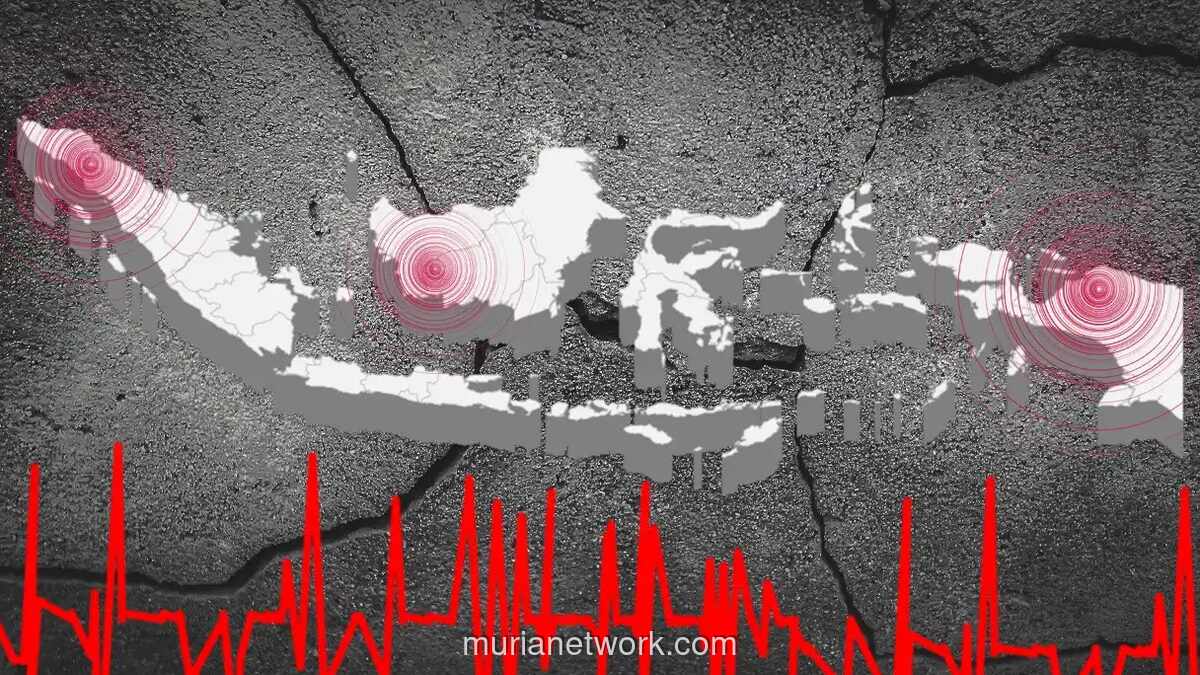 Gempa Magnitudo 5,7 Guncang Kabupaten Lebong, Bengkulu