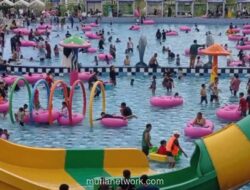Liburan Lebaran, Ribuan Pengunjung Serbu Destinasi Wisata di Bandar Lampung