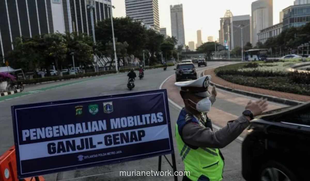 Ganjil-Genap Kembali Berlaku di Jakarta Usai Libur Lebaran