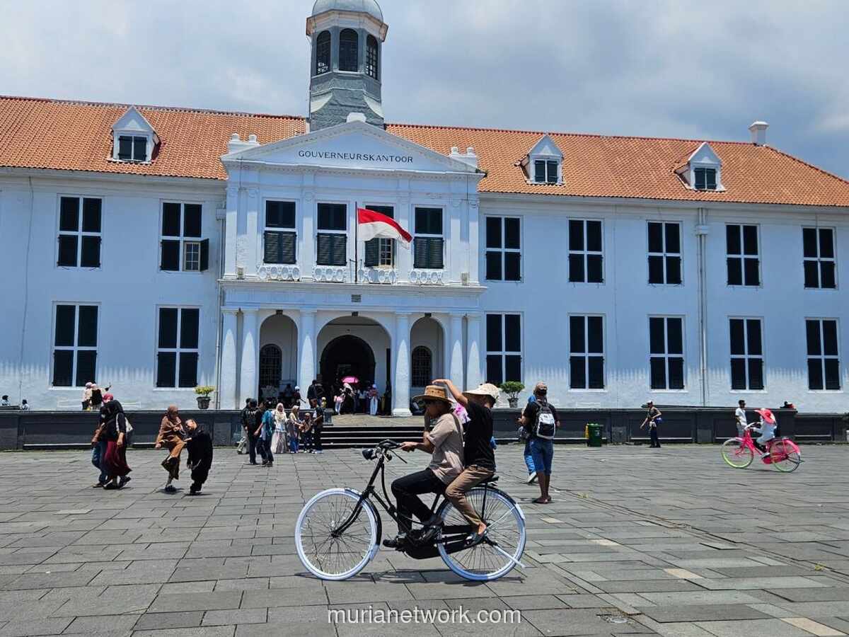 Kota Tua Jakarta Ramai Dikunjungi 18 Ribu Wisatawan Selama Dua Hari Libur Lebaran