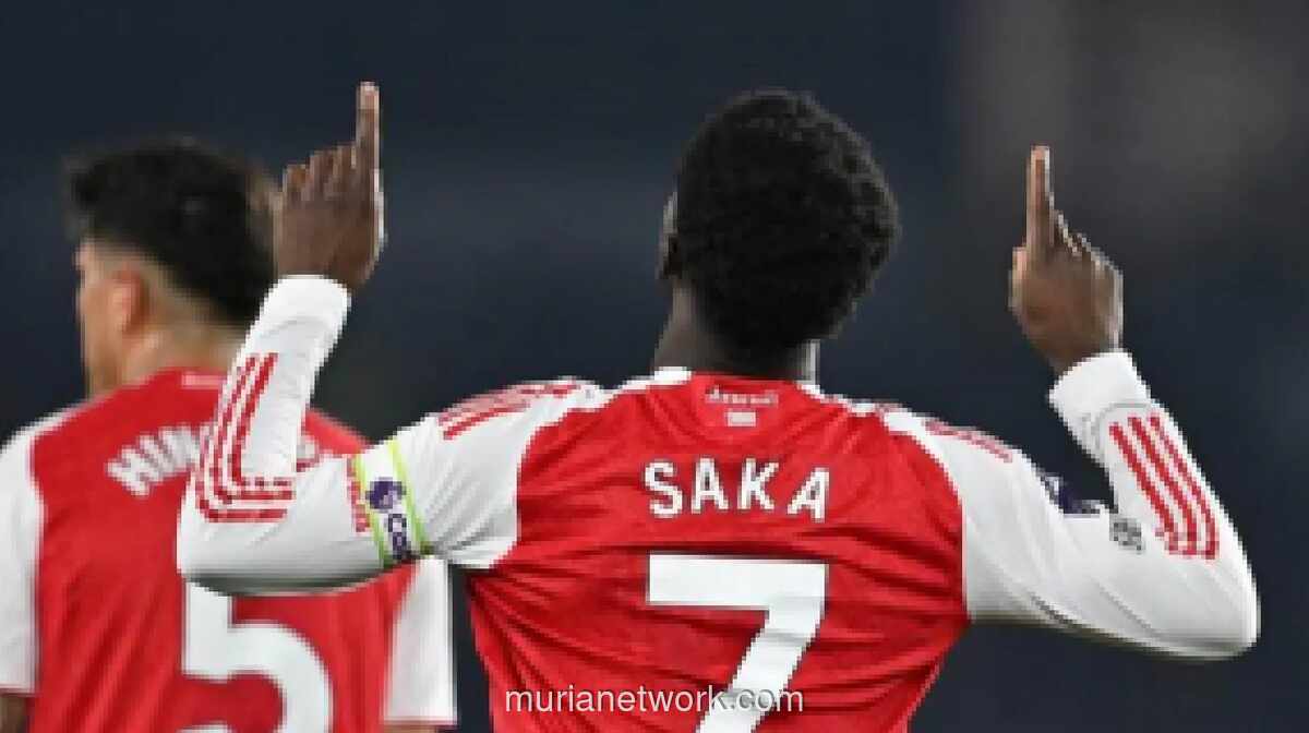 Arsenal Kukuhkan Puncak Klasemen Usai Taklukkan Brighton 1-0