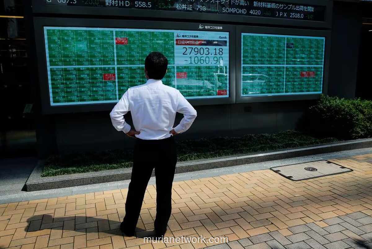 Harga Minyak Tembus US$100, Bursa Asia Babak Belur