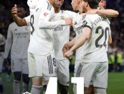 Real Madrid Hajar Elche 4-1, Kokoh di Puncak Klasemen La Liga