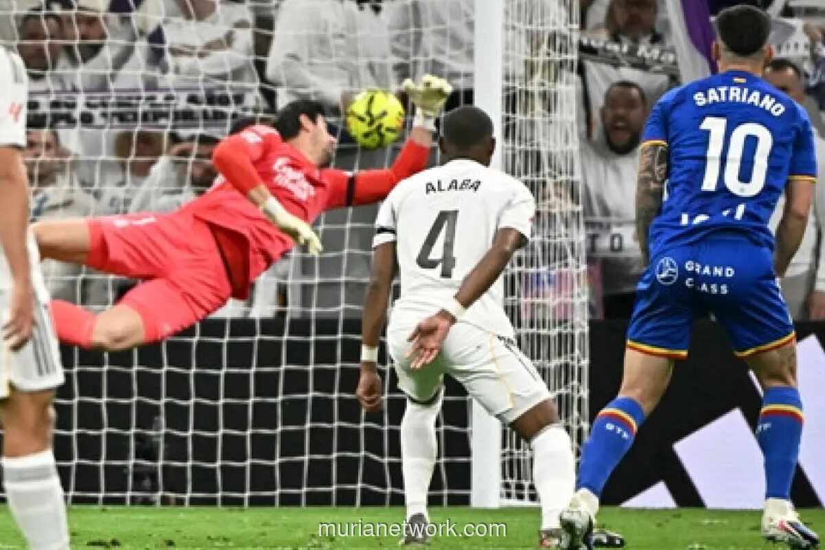 Real Madrid Tumbang dari Getafe, Puncak Klasemen Semakin Jauh dari Barcelona