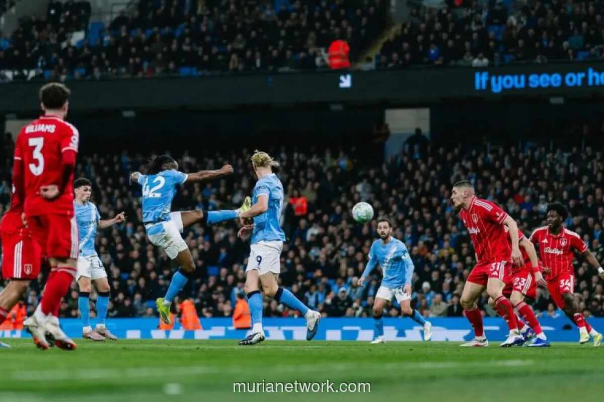 Manchester City Tertahan Imbang Nottingham Forest, Jarak ke Arsenal Tetap 7 Poin